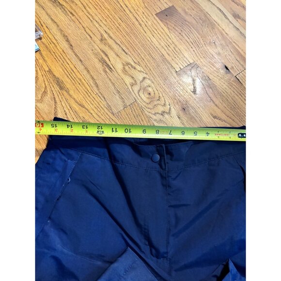 Lands End Womens Waterproof Insulated Snow Pants Size 6-8 Navy Blue - Picture 7 of 16